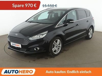 Gebraucht Ford S-MAX Titanium 160 PS (117 kW) 2016 Schwarz Van / Kleinbus