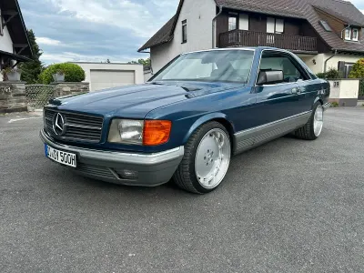 Gebraucht Mercedes 500 231 PS (169 kW) 1983 Blau Coupé