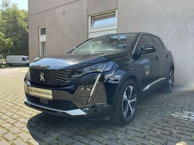 Gebraucht Peugeot 3008 Allure GT-Line 131 PS (96 kW) 2022 Schwarz schwarz perla nera/metallic (metallic) SUV