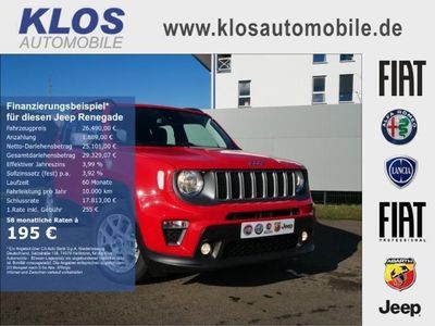 gebraucht Jeep Renegade LIMITED e-HYBRID 1.5 GSE DCT NAV WINTER KAMERA