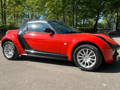 Usata Smart Roadster 61 CV (44 kW) 2005 Rosso Cabrio