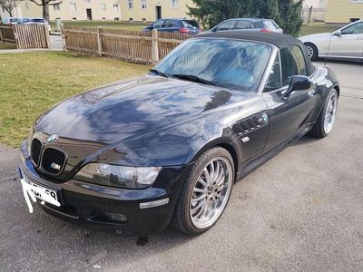 Gebraucht BMW Z3 Sport Line 118 PS (86 kW) 1999 Schwarz Cabrio