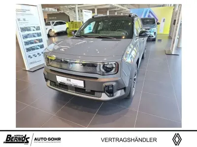 Neu Renault 4 E-Tech Iconic 110 kW (150 PS) 2026 Schiefergrau, schwarzes dach SUV