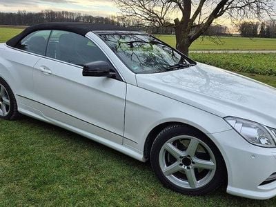 Weiß Gebraucht 2013 Mercedes E200 Avantgarde Cabrio | 16.250 € (Fairer Preis)