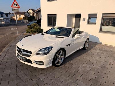 Second-hand Mercedes SLK250 AMG 204 CP (150 kW) 2013 Alb Cabrio