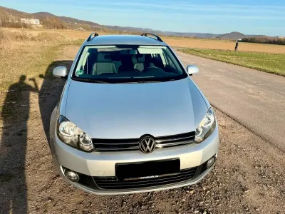 Gebraucht VW Golf VI 125 PS (91 kW) 2009 Silber Kleinwagen