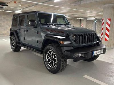 Gebraucht Jeep Wrangler Rubicon 272 PS (200 kW) 2024 Grau SUV