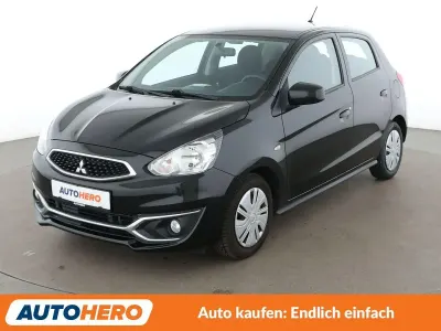 Gebraucht Mitsubishi Space Star Basis 71 PS (52 kW) 2020 Schwarz Kleinwagen