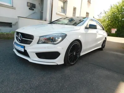 Gebraucht Mercedes CLA220 Shooting Brake AMG line 177 PS (130 kW) 2015 Weiß Kombi