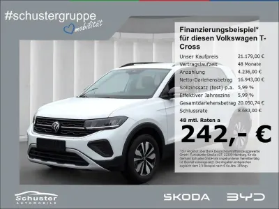 Gebraucht VW T-Cross Goal 95 PS (69 kW) 2025 Weiss SUV