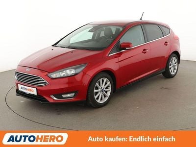 Usata Ford Focus Titanium 125 CV (91 kW) 2017 Rosso Berlina
