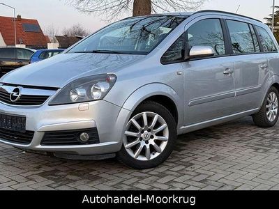 Gebraucht Opel Zafira Edition 140 PS (102 kW) 2007 Silber Van / Kleinbus