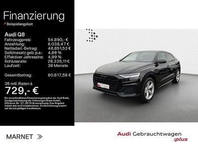Gebraucht Audi Q8 S-Line 286 PS (210 kW) 2022 Schwarz SUV