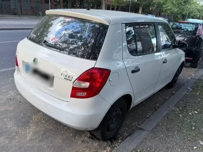 Gebraucht Skoda Fabia 60 PS (44 kW) 2009 Weiß Kleinwagen
