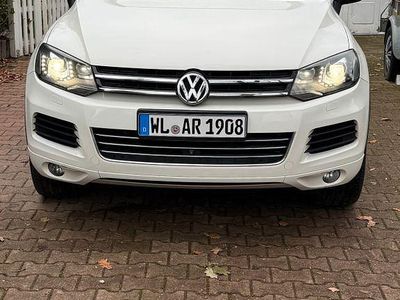 Gebraucht VW Touareg 239 PS (175 kW) 2010 Weiß SUV