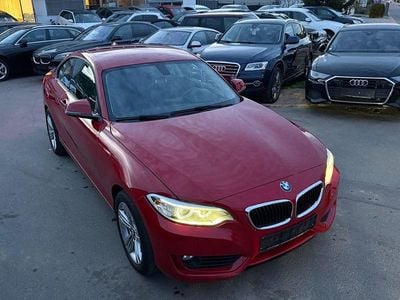 Usata BMW 218 Advantage 150 CV (110 kW) 2016 Rosso Coupé