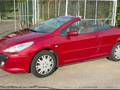Gebraucht Peugeot 307 CC 140 PS (102 kW) 2009 Rot Cabrio