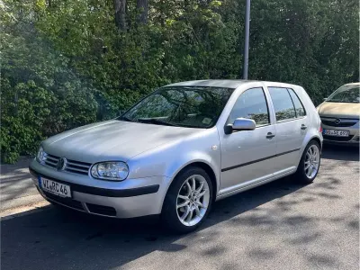 Brugt VW Golf IV Edition 75 HK (55 kW) 2001 Sølv Sedan