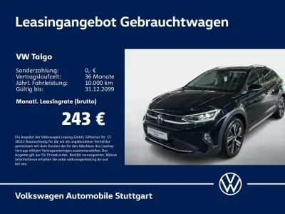 Gebraucht VW Taigo Style 110 PS (80 kW) 2023 Schwarz SUV