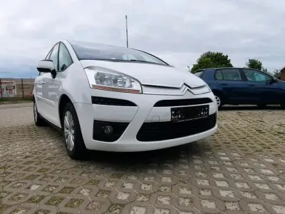 Gebraucht Citroën C4 Picasso Tendance 109 PS (80 kW) 2009 Weiß Van / Kleinbus