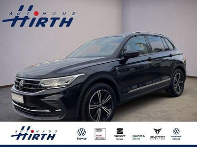 Schwarz metallic Gebraucht 2021 VW Tiguan United SUV | 26.344 € (Etwas zu teuer)