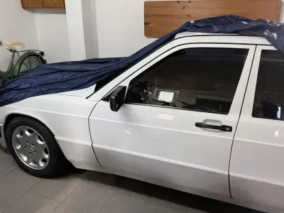 Gebraucht Mercedes 190 75 PS (55 kW) 1992 Weiß Limousine
