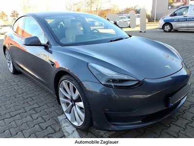 Grau Gebraucht 2021 Tesla Model 3 Performance Limousine | 26.990 € (Fairer Preis)