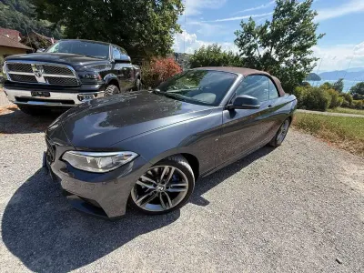 Gebraucht BMW 220 M Sport 190 PS (139 kW) 2015 Grau Cabrio