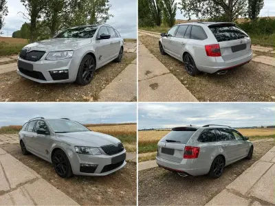Gebraucht Skoda Octavia RS 184 PS (135 kW) 2015 Grau Kombi