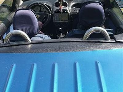 Gebraucht Peugeot 206 CC 109 PS (80 kW) 2006 Blau Cabrio
