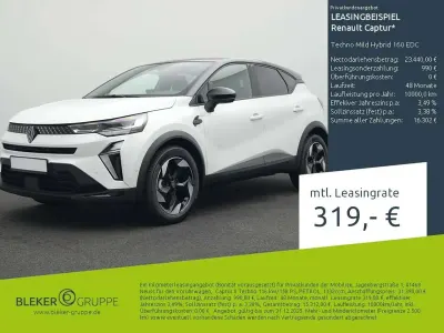 Gebraucht Renault Captur Techno 158 PS (116 kW) 2025 Schwarz SUV