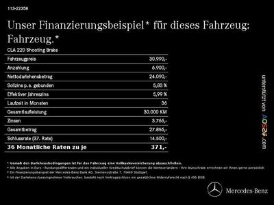 Mercedes CLA220 Shooting Brake