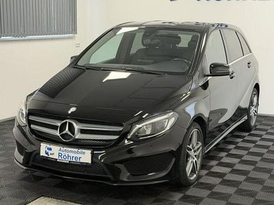 Usata Mercedes B200 AMG line 136 CV (100 kW) 2017 Nero Monovolume