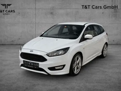 Brugt Ford Focus ST-Line 182 HK (133 kW) 2017 Hvid Stationcar