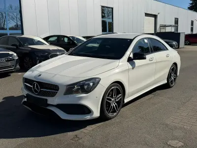 Używany Mercedes CLA220 AMG 177 KM (130 kW) 2017 Biały Sedan/Limuzyna