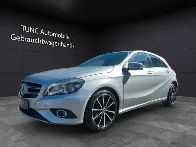 Brugt Mercedes A200 Style 136 HK (100 kW) 2014 Sølv Sedan