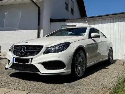 Brugt Mercedes E250 AMG 211 HK (155 kW) 2013 Hvid Coupe