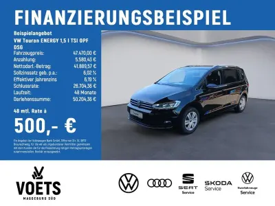 Neu VW Touran 150 PS (110 kW) 2026 Schwarz Van / Kleinbus