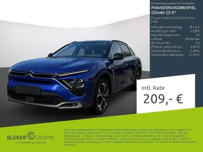 Gebraucht Citroën C5 X Shine 181 PS (133 kW) 2022 Blau Kombi
