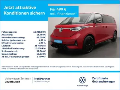 Gebraucht VW ID. Buzz GTX 250 kW (340 PS) 2025 Rot Van / Kleinbus