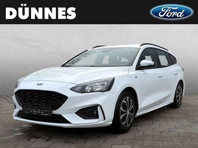 Brugt Ford Focus ST-Line 125 HK (91 kW) 2020 Hvid Stationcar
