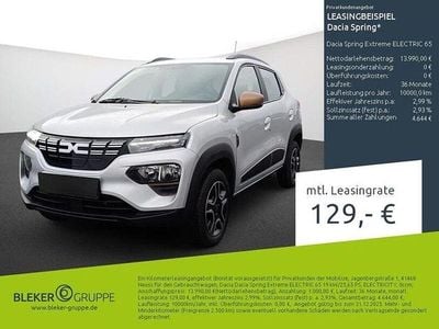 Gebraucht Dacia Spring Extreme 47 kW (65 PS) 2023 Silber Kleinwagen