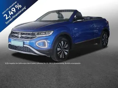 Gebraucht VW T-Roc Cabriolet Goal 116 PS (85 kW) 2025 Ravennablau metallic Cabrio