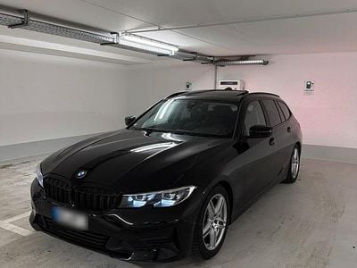 Brugt BMW 320 Sport Line 190 HK (139 kW) 2020 Sort Stationcar