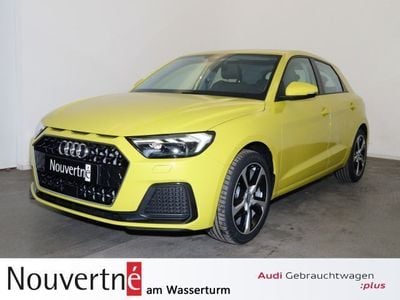 Gebraucht Audi A1 Sportback Advanced 116 PS (85 kW) 2019 Pythongelb (yellow), metallic Kleinwagen