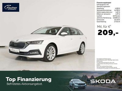 Gebraucht Skoda Octavia Style 204 PS (150 kW) 2022 Candyweiss Kombi