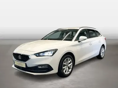 Gebraucht Seat Leon Style 150 PS (110 kW) 2024 Candy weiss Kombi