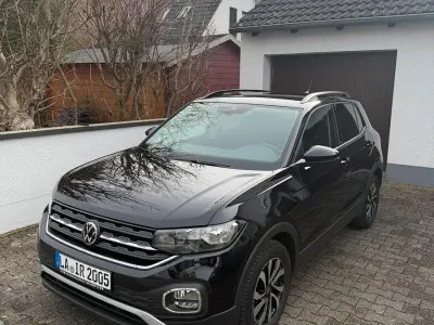 Gebraucht VW T-Cross 110 PS (80 kW) 2021 Schwarz SUV