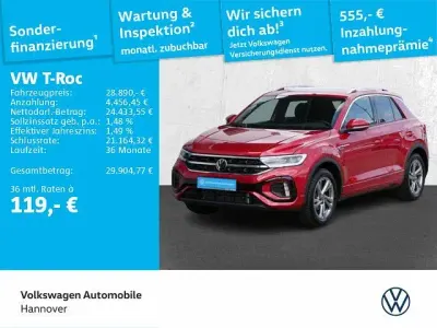 Gebraucht VW T-Roc R-line 150 PS (110 kW) 2025 Kings red (metallic) SUV