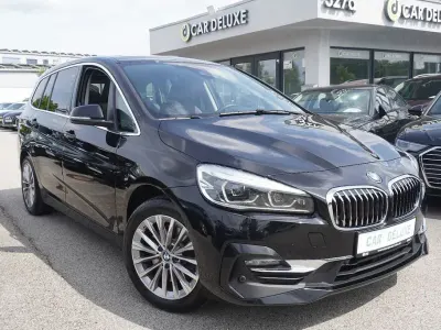 Gebraucht BMW 218 Gran Tourer Sport Line 150 PS (110 kW) 2021 Schwarz Van / Kleinbus
